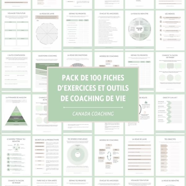 100 fiches d'exercices pour particuliers et professionnels exercice coach Canada Coaching