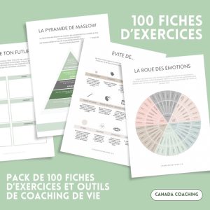 100 fiches d'exercices pour particuliers et professionnels exercice coach Canada Coaching