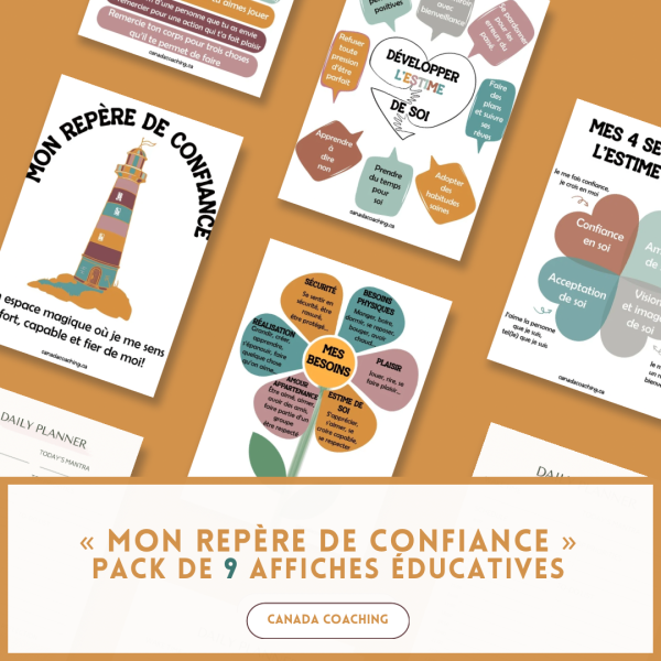 Fiche confiance en soi Estime de soi Exercice Canada Coaching