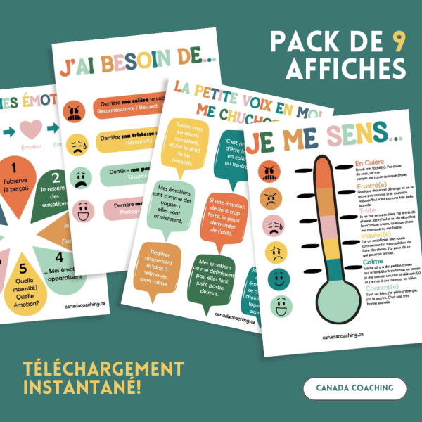 Gestion des émotions pour les enfants Canada Coaching
